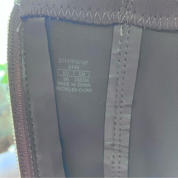 Zara Brown Sock-Style Suede Stiletto Ankle Boots Women’s Size 6 - Picture 12 of 13